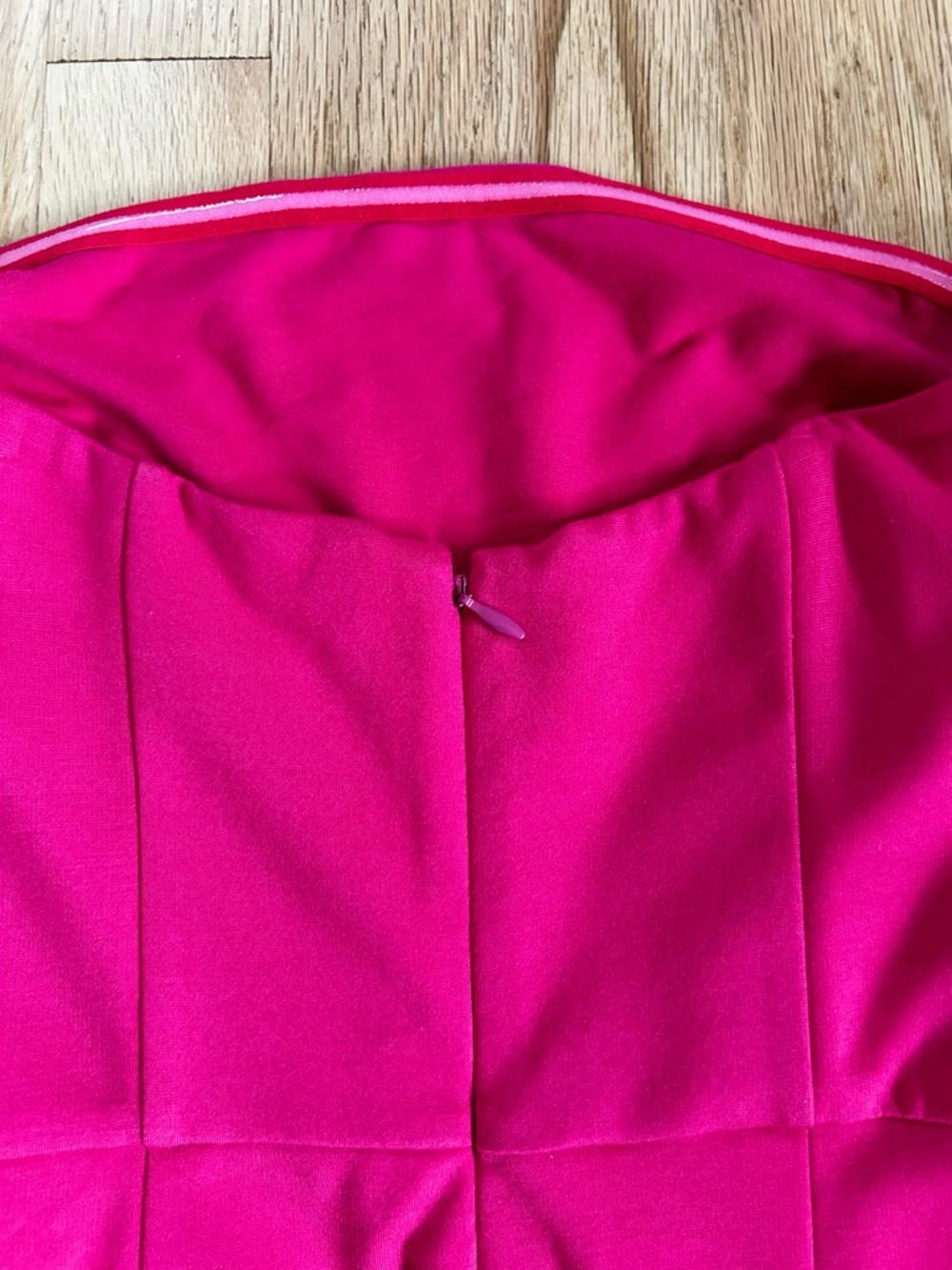 NBD lucilda gown formal maxi dress ruched fitted hot pink revolve size S - Picture 10 of 12